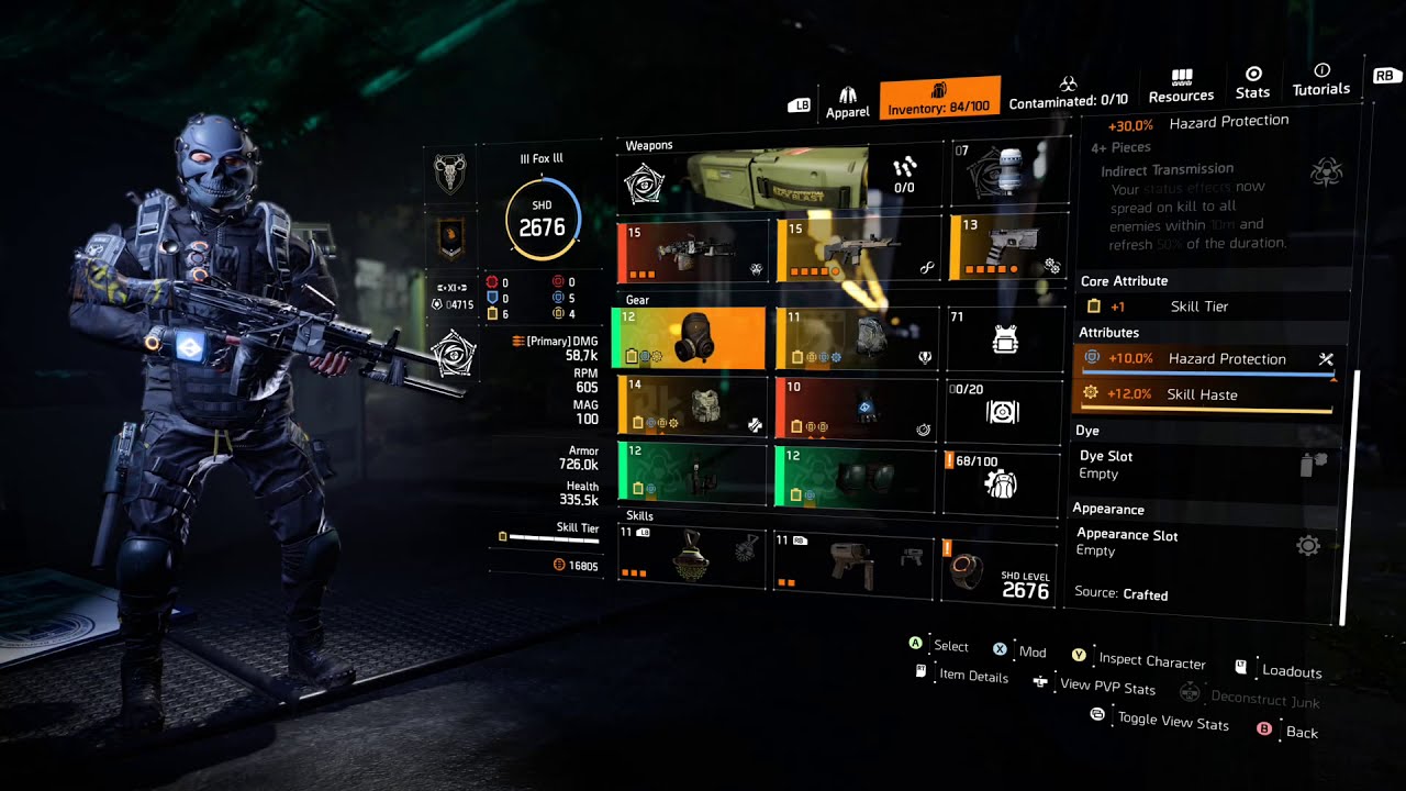 The Division 2 - The ULTIMATE Level 100 Summit Hunter build - Pt.1 Build