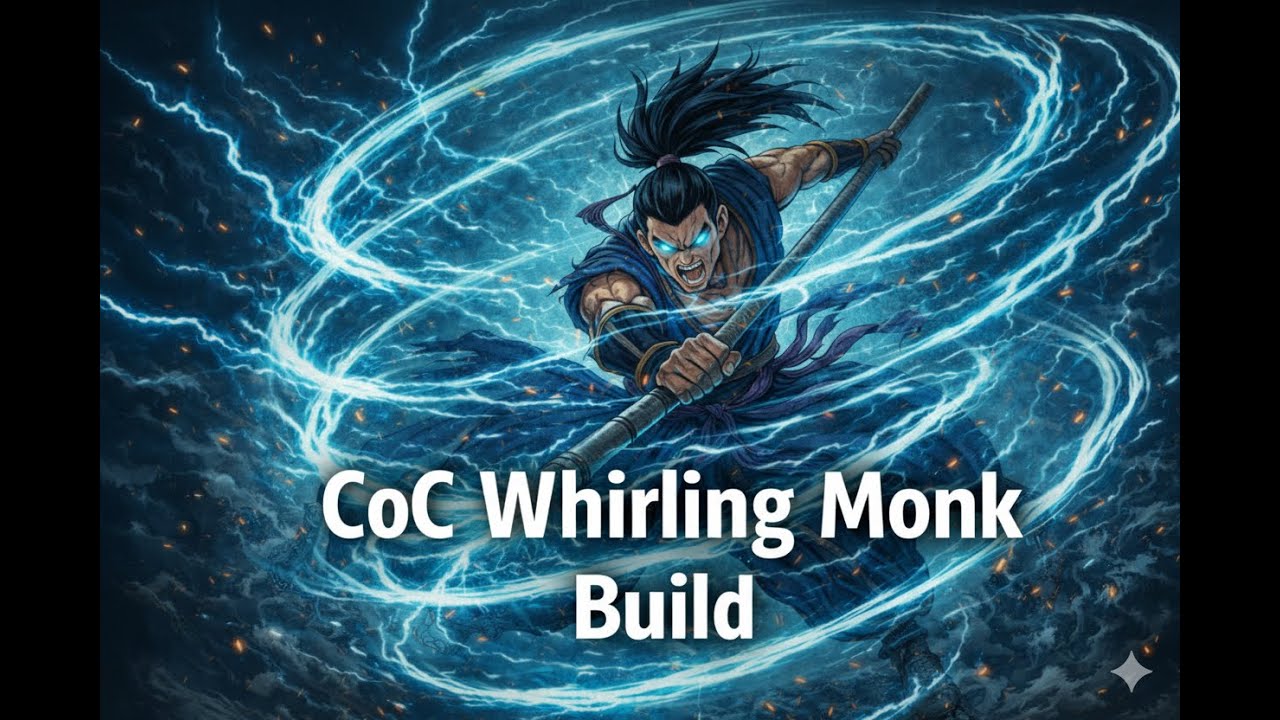 Tomo's CoC Whirling Monk (The Last of the Druids POE 2)