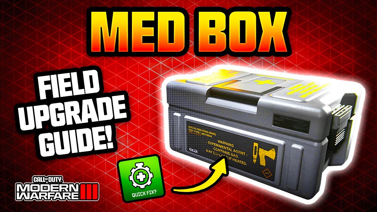 How the Med Box Field Upgrade Works in MW3 - Quick Fix Perk was Here All Along?