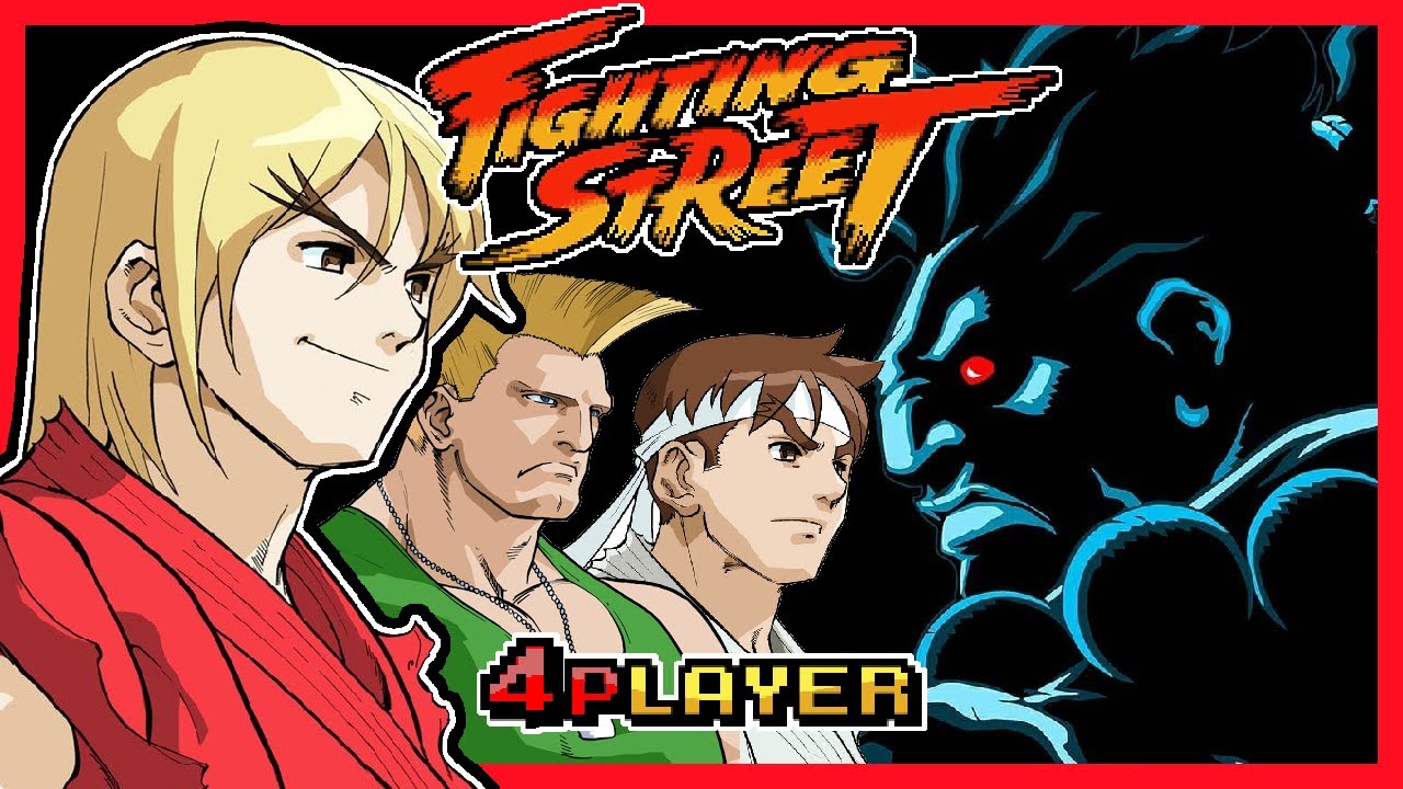 Fighting Street Bootleg Arcade Mode 4Players  Co-Op + Download OpenBOR Cheatrun [043]