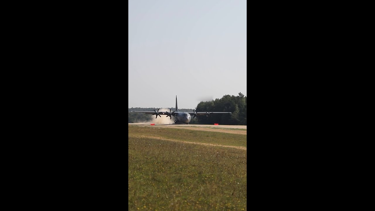 No runway? No problem for the C-130J Super Hercules!