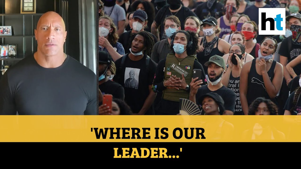 Dwayne Johnson calls for justice amid protests in US over George Floyd's death