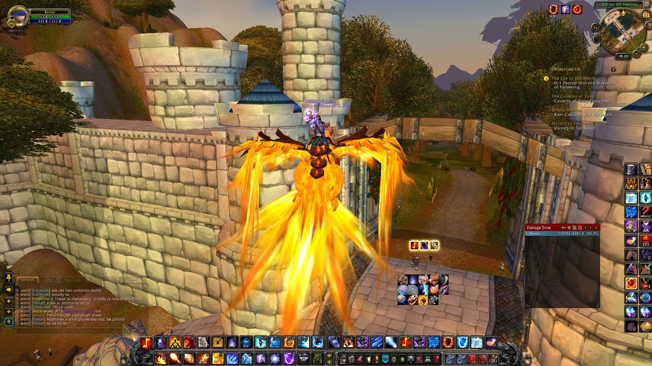 Fire mage 3V3 4.4.3 Cataclysm, Twinstar, Clovis