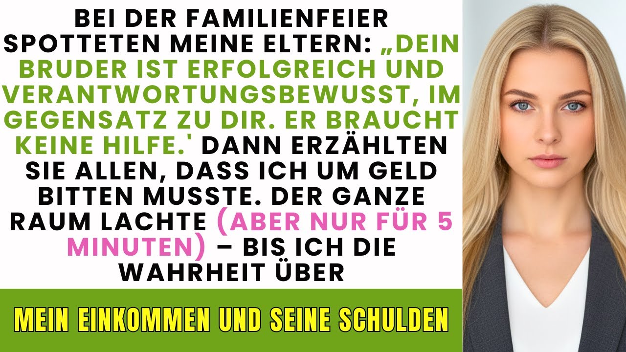 Meine Eltern sagten: ‚Dein Bruder ist erfolgreich und verantwortungsbewusst – im Gegensatz zu dir…