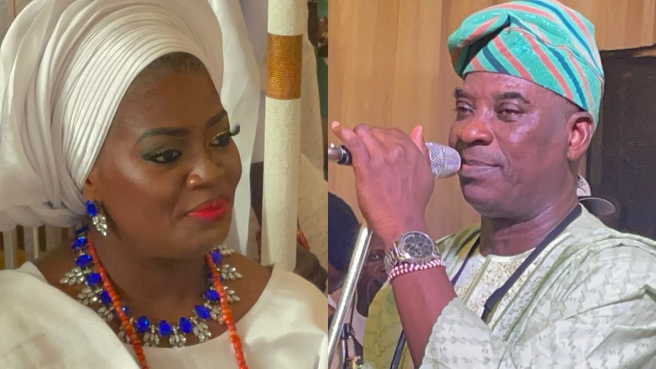 OLORI  AFOLASHADE ROCK STAGE WITH WASIU AYINDE AND DOLLAR SEYI VODI FRIEND 
