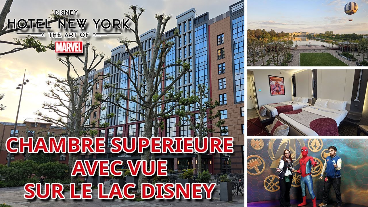 HOTEL NEW YORK THE ART OF MARVEL DISNEYLAND PARIS - Chambre supérieure vue lac