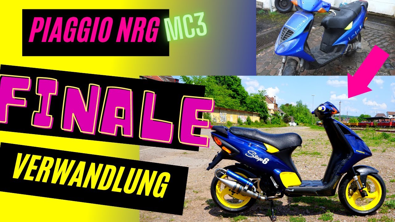 Piaggio NRG Projekt ist FERTIG! + FIRST RUN!