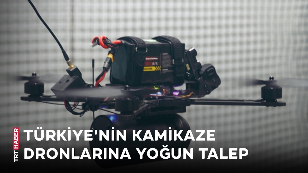 T&uuml;rkiye'nin ilk kamikaze dronlarına yurt dışından talep yoğun
