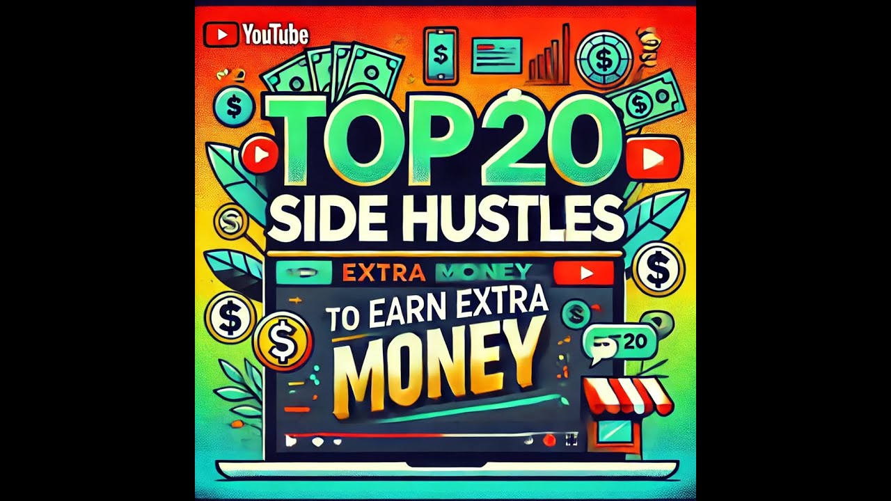 20 Side Hustles to Earn Extra Money in 2024 | Best Ways to Make Passive Income Online!