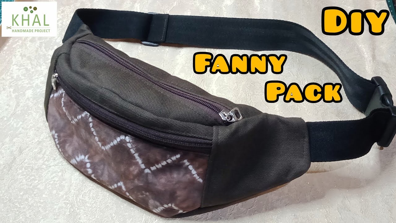 DIY Fanny Pack | Waistbag sewing Tutorial | Free PDF Pattern (KhAL Handmade Project)