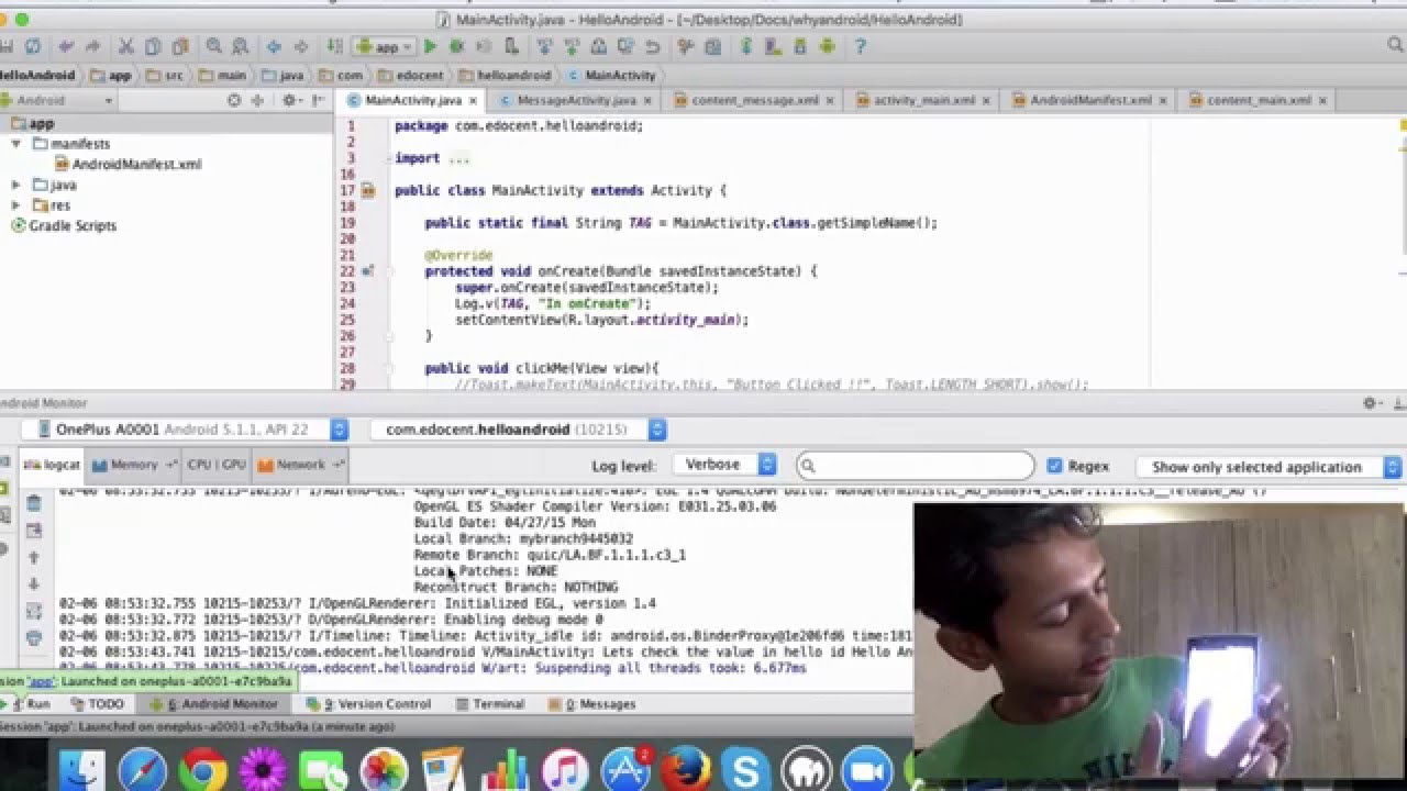Android Basics - Run your App on your Mobile Phone