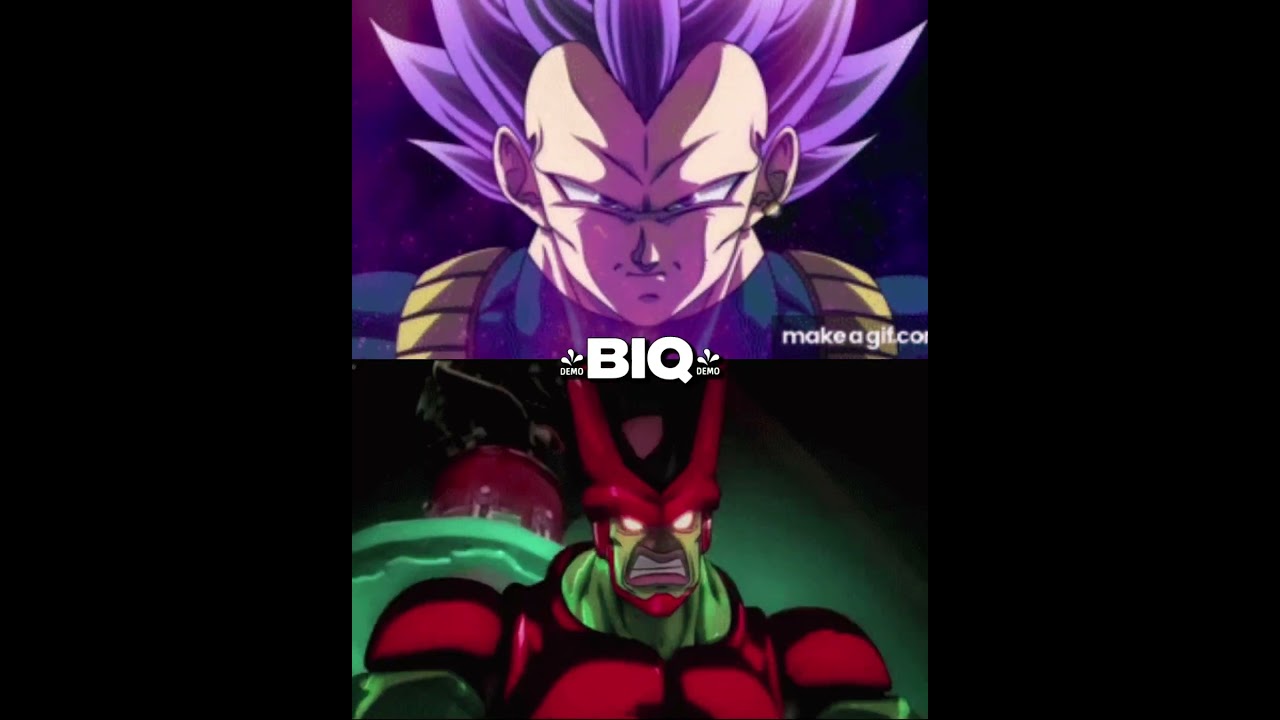 Ultra Ego Vegeta vs Cell Max