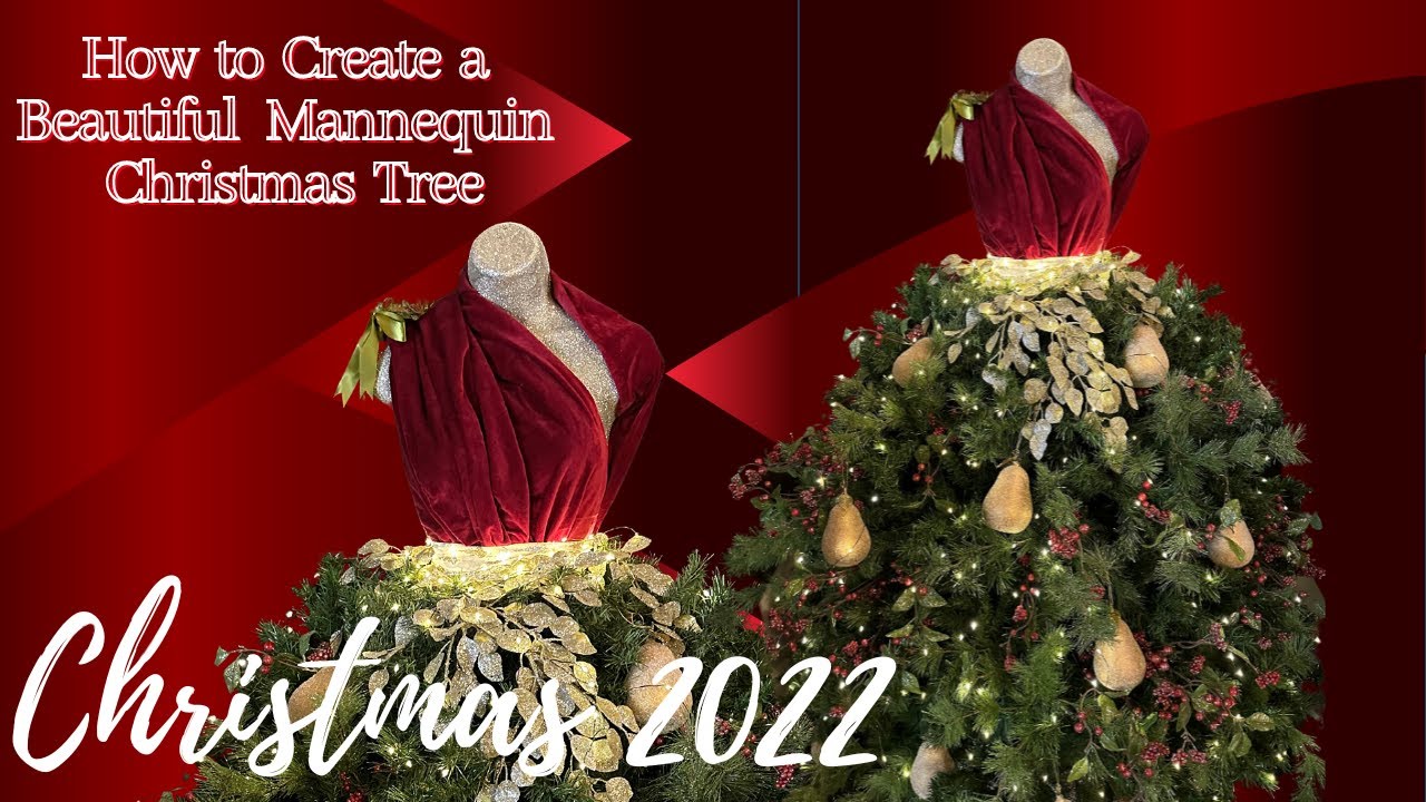 DIY MANNEQUIN Christmas Tree |  House of Bridgett