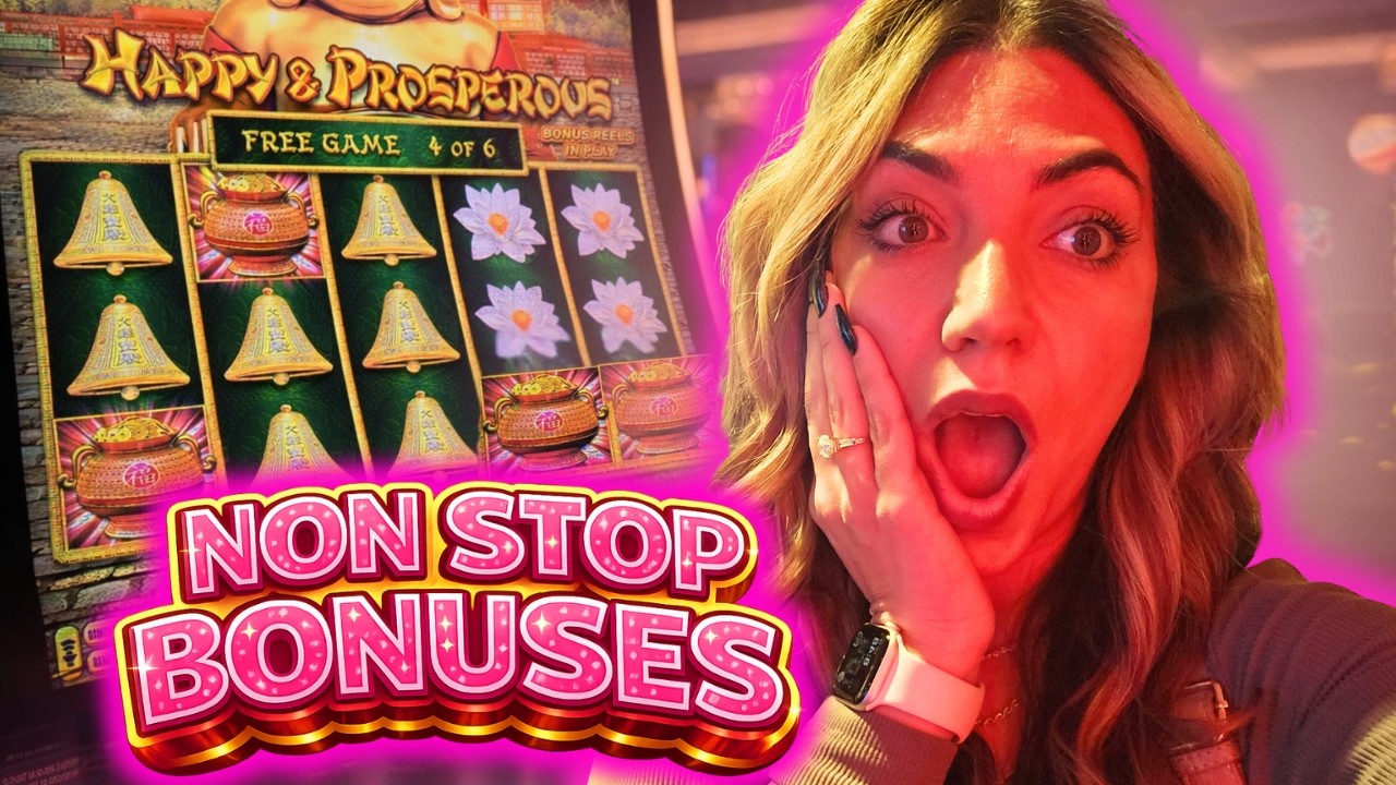 These Dragon Link Machines Would NOT Stop Hitting HUGE Bonuses! 🐉💰