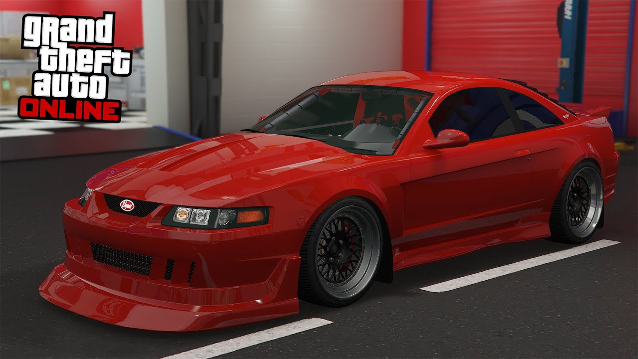 GTA 5 Online - Vapid Dominator ASP (Ford Mustang SVT Cobra R) - DLC Vehicle Customization
