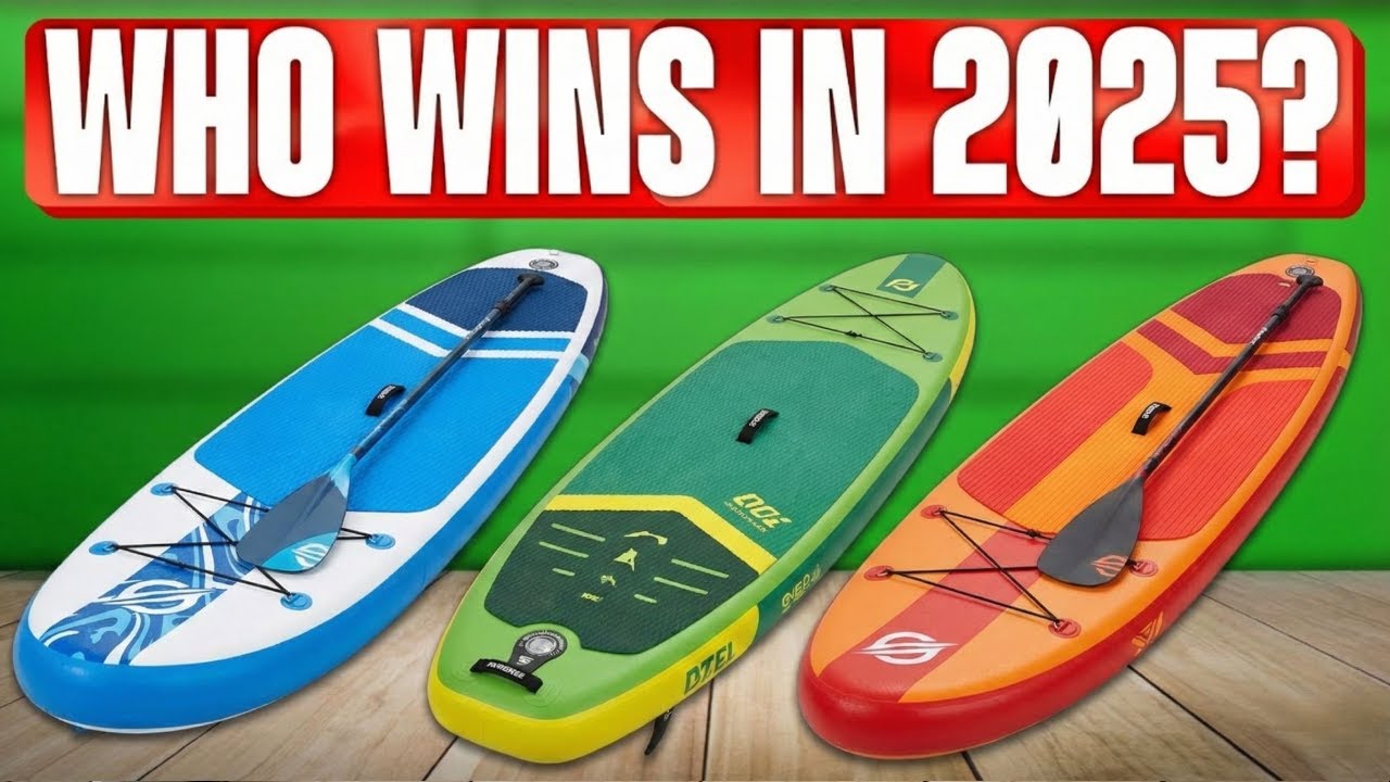 ✅ 7 Best BUDGET Inflatable Paddle Boards on Amazon [2025] Stand Up Paddleboards