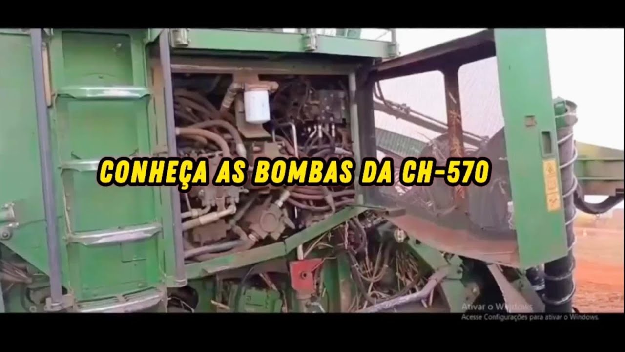 Conheça as Bombas Hidráulicas da Colhedora CH-570