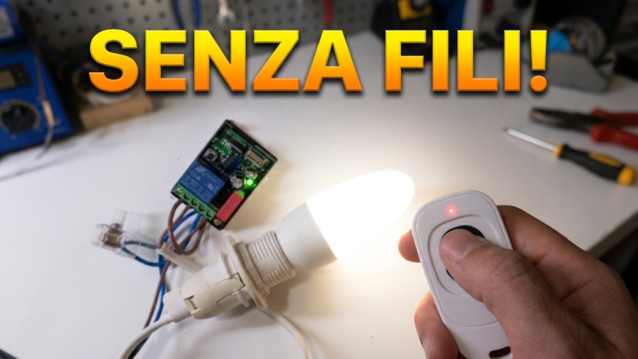 INTERRUTTORE PULSANTE SENZA FILI EMYLO (MONTAGGIO)