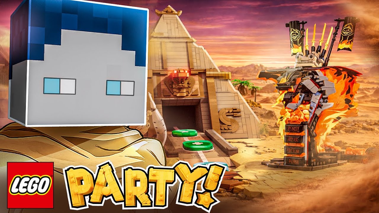 BASTIGHG SPIELT ZUM 3. MAL LEGO PARTY