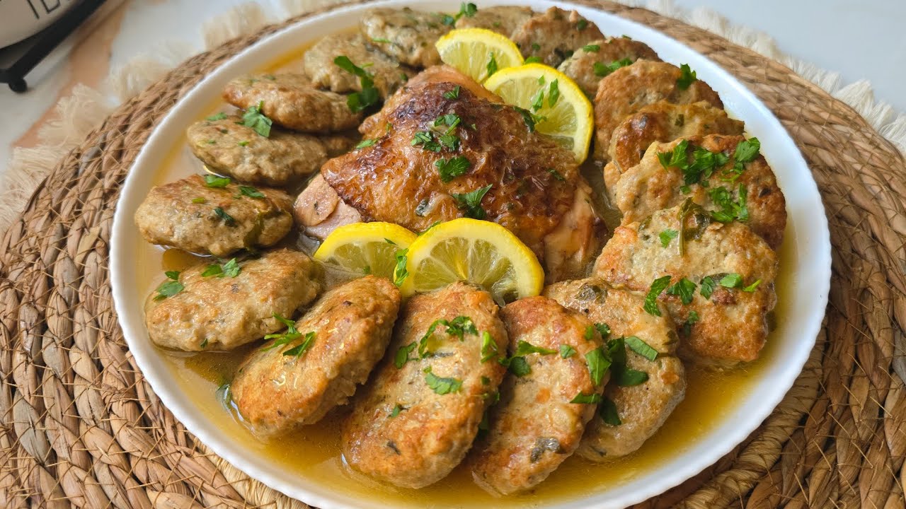 طاجين بن باكير القسنطيني الأصيل 🇩🇿 | بنة زمان ومرق خاثر يقطر بالبنة 👌 طبق فاخر لرمضان