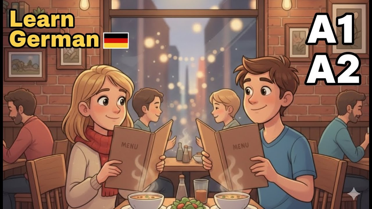 German Speaking Practice | Real-Life Dialogues for Beginners (A1)