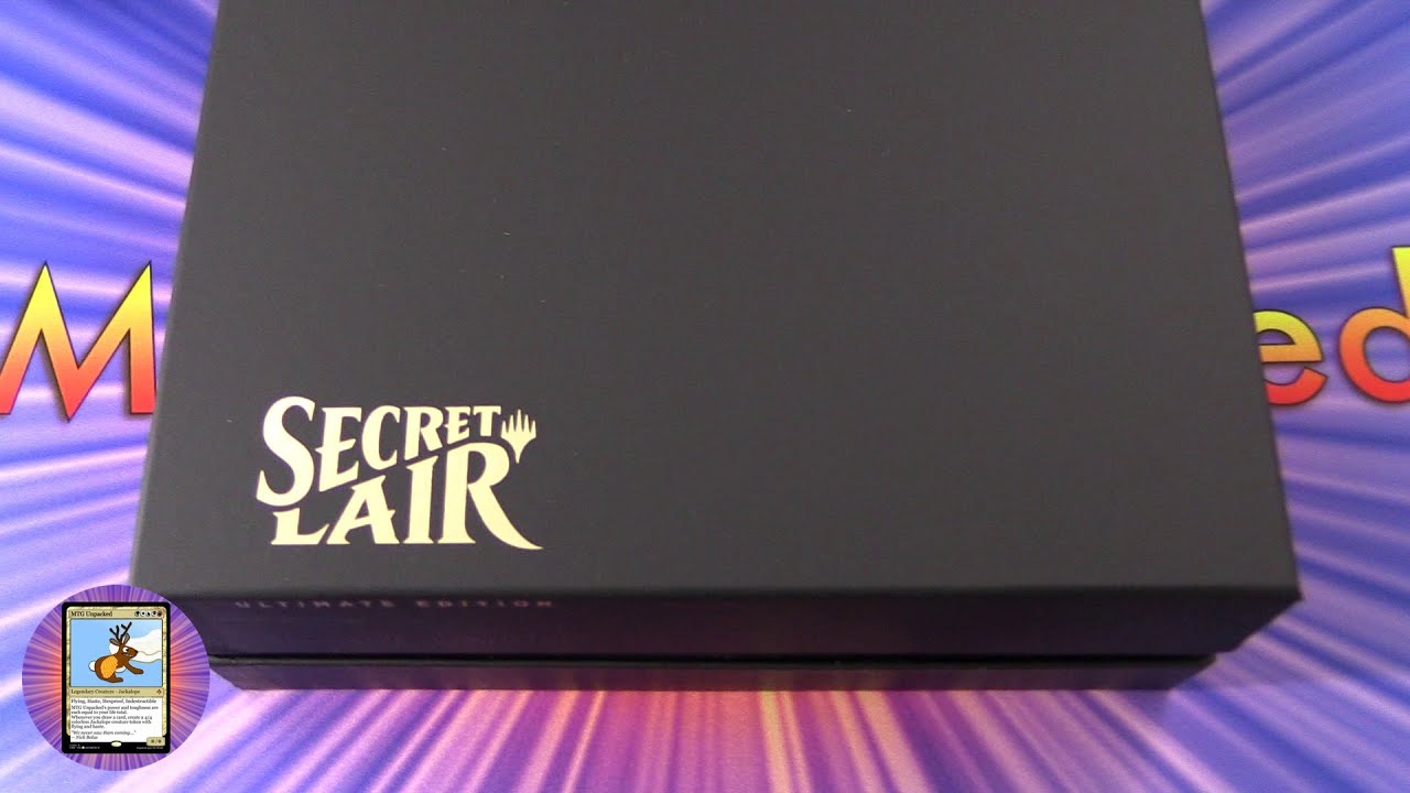 MTG Secret Lair Ultimate Edition: The Enemy Fetch Lands Unboxed!