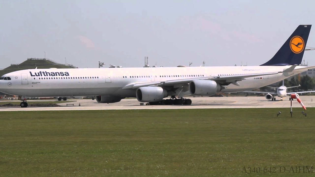 Lufthansa Airbus A340-600 Compilation