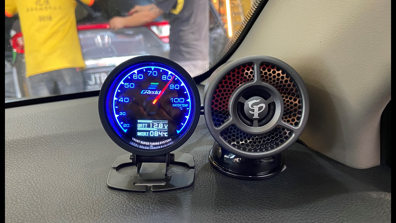 Install GReddy Multi D/A Gauge (Water Temp), with build in Volt Meter | Toyota Vios NCP93