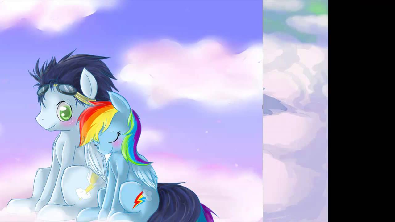 Soarin and Rainbow Dash (Romantic history)