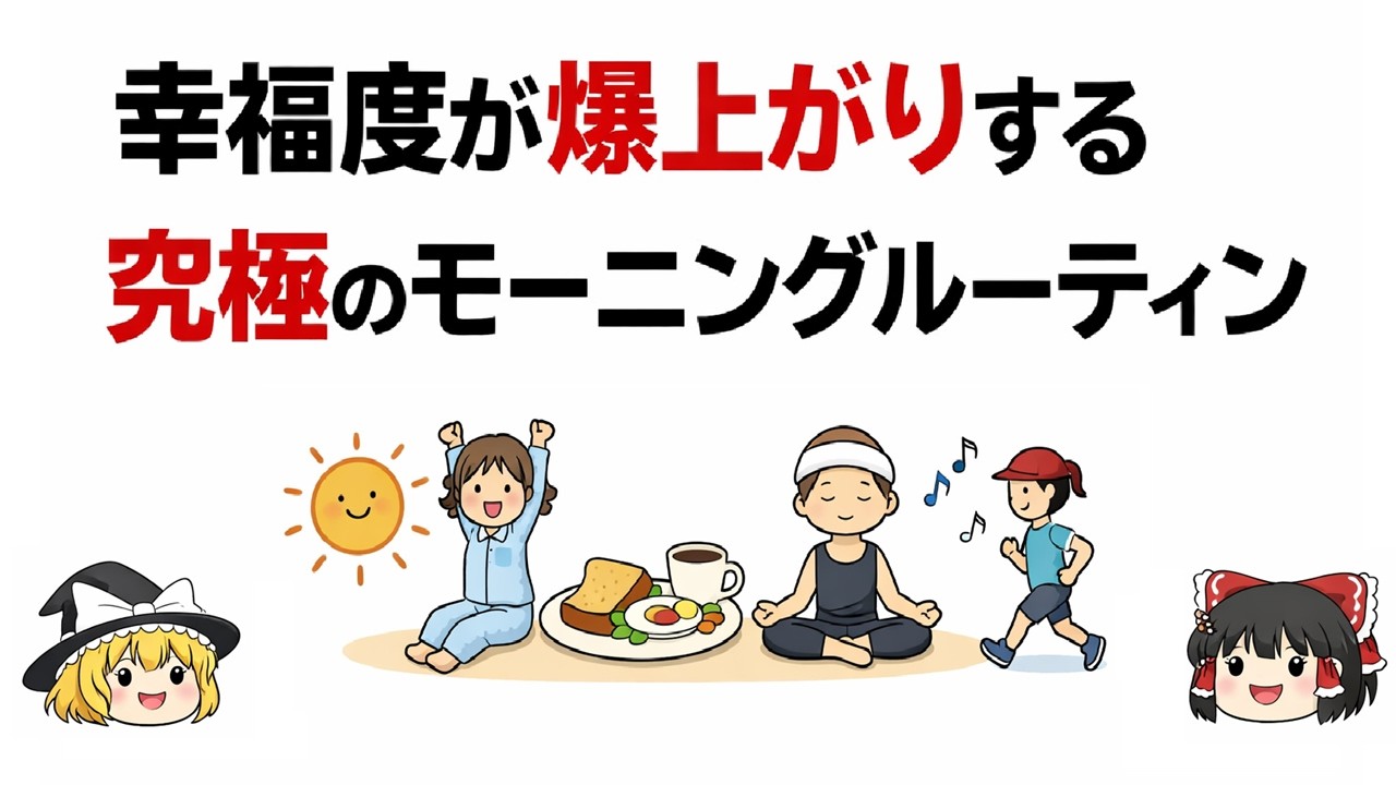 やってない人は一生損？朝1分だけで24時間がハッピーになる「魔法の習慣」