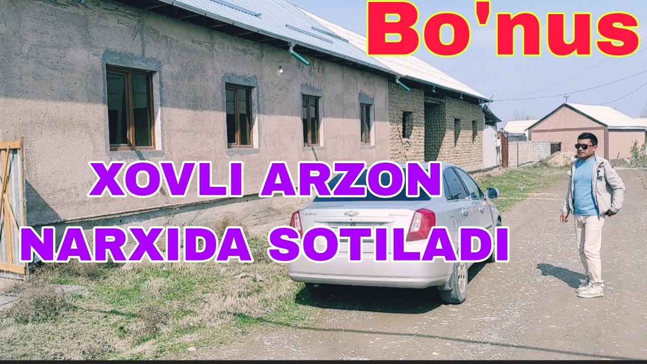JIZZAX ZOMIN SHAXARIDAN SROCHNI XOVLI SOTILADI PUL JUDAYAM ZARUR BUNAQASI BO'MAGAN ADHAM UZ