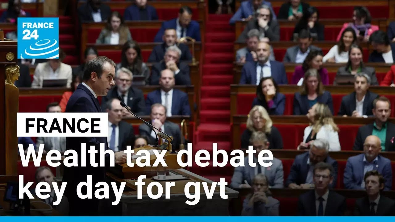 Wealth tax debate is a key day for French government as bill divides MPs • FRANCE 24 English