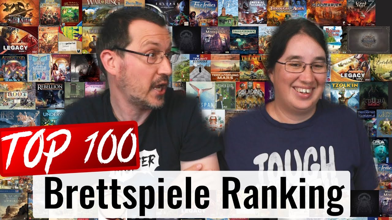 Top 100 Brettspiele von Board Game Geek - die ultimative Tier List 💯