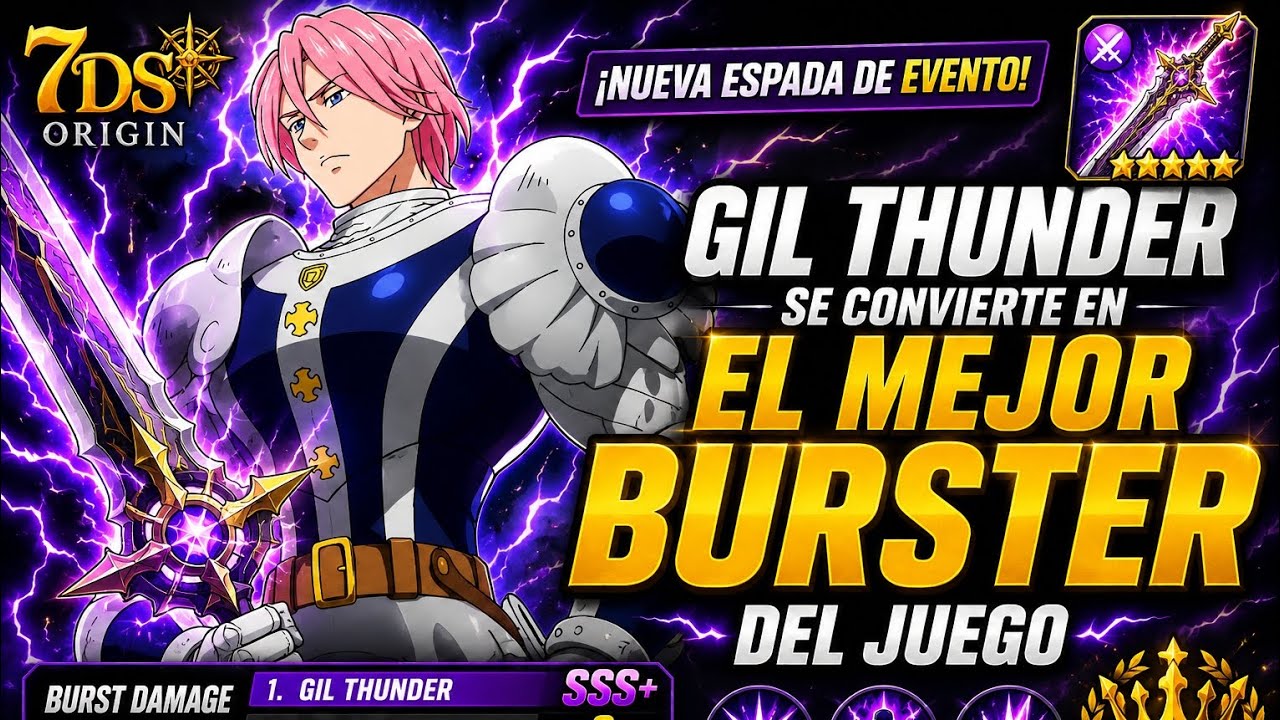 🔥 GILTHUNDER BREAKS THE META | The New Sword Makes Him the Best Burster in 7DS Origin 🔥