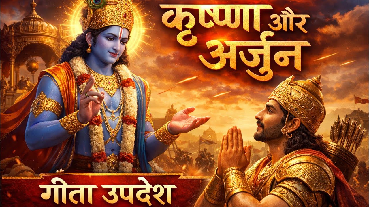 कृष्णा ने अर्जुन से क्या कहा था 😱#shorts #radhe #krishna #premanand #video #trending #bhagavadgita