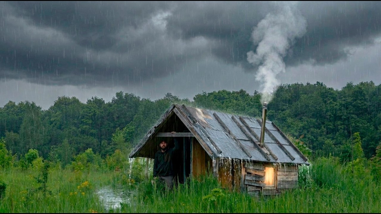 The Storm Drove Me Back to My Forest Cabin&hellip; The Wall Was GONE