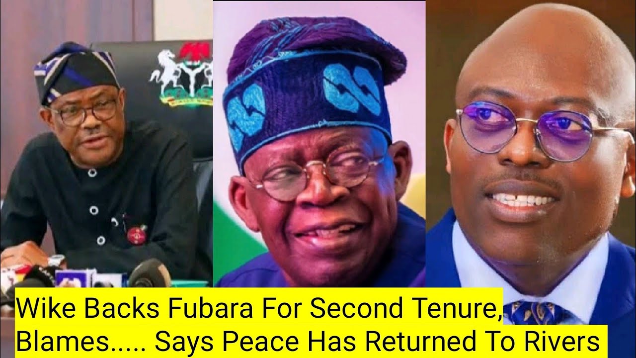 Wike Backs Fubara For Second Tenure, Blames...... Says Peace Has Returned To Rivers 