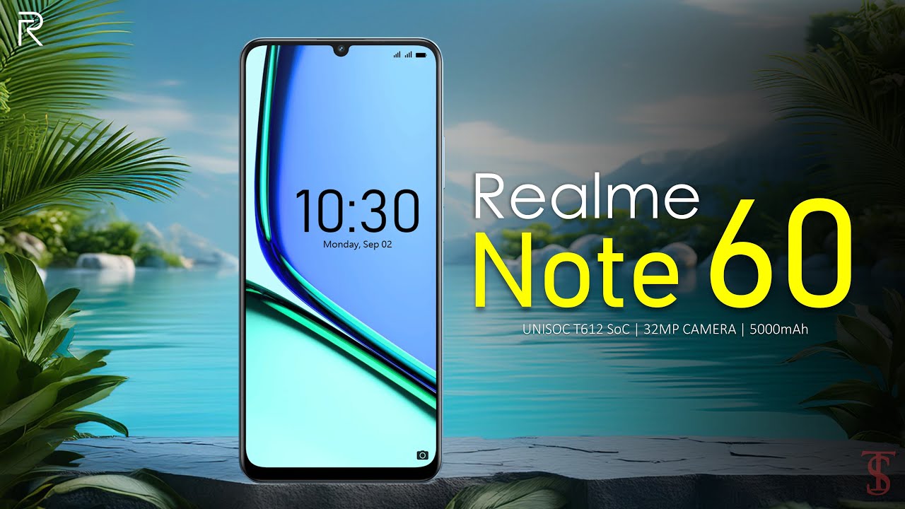 Realme Note 60 Price, Official Look, Design, Specifications, Camera, Features | #realme