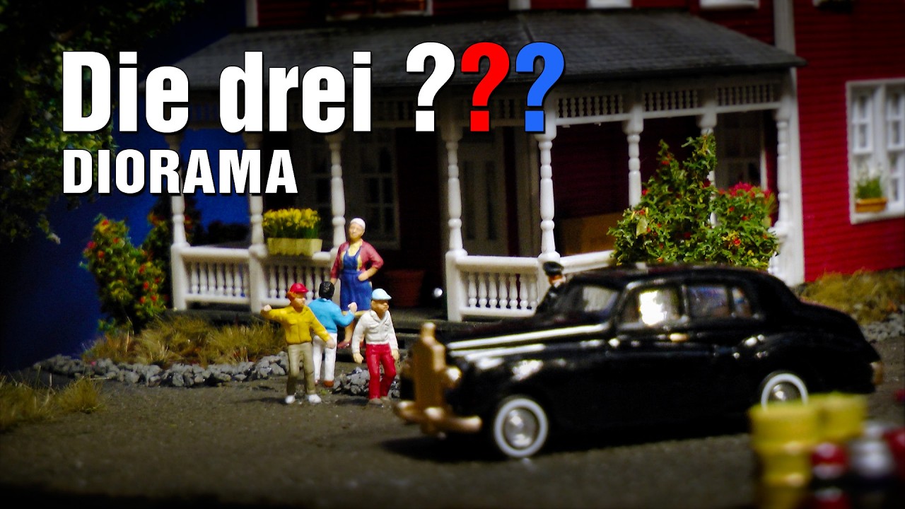 Die drei ??? - Hörspiel Diorama (