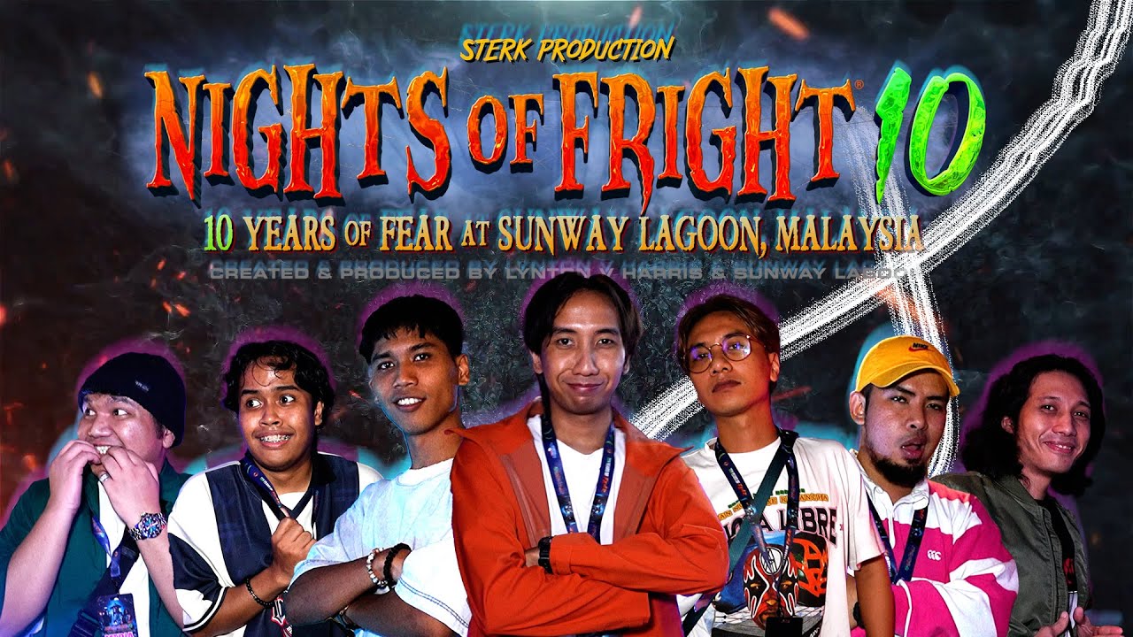 Sterk Vlog | Episode 24: STERK PERGI NIGHTS OF FRIGHT 10, VLOG PALING DINANTIKAN SETIAP TAHUN!
