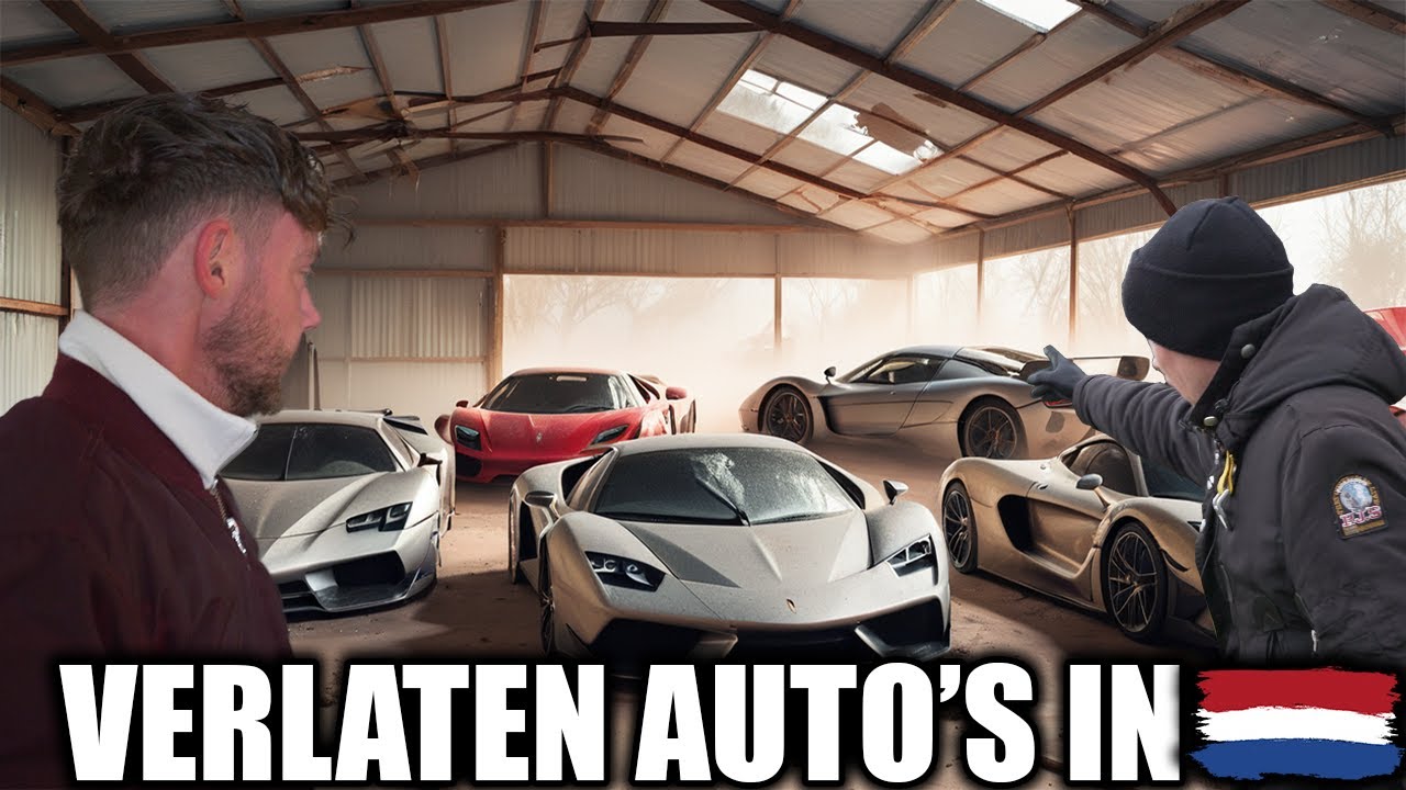 WE VINDEN EEN VERLATEN ZELDZAME AUTOS in NEDERLAND !