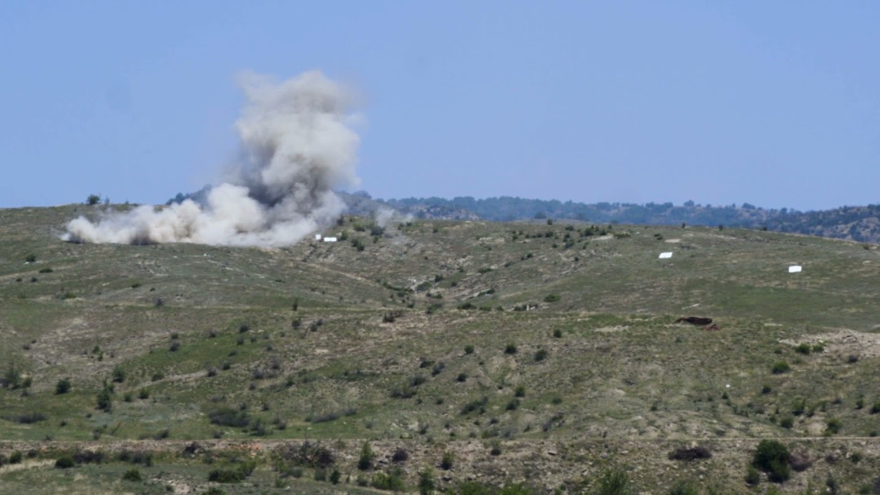 Army of North Macedonia and U.S. Forces Conduct Live-Fire Training Exercise during Trojan Footprint