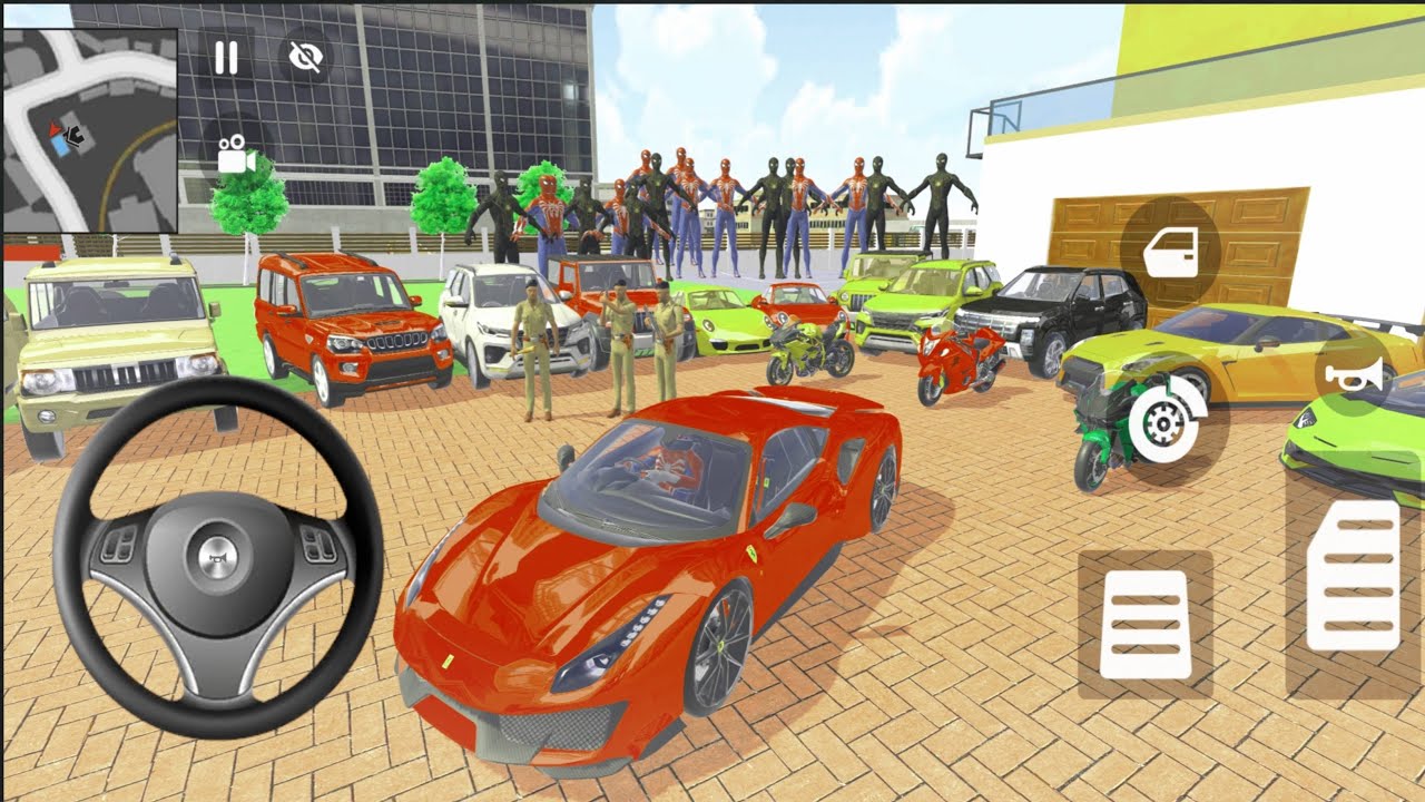 Bike car game; Franklin driver an Indian Auto 🚨 Indian Theft Auto Simulator 🔥 New update