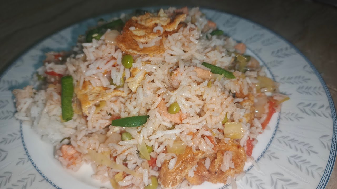 Chinese rice recipe #rice #chinese 
