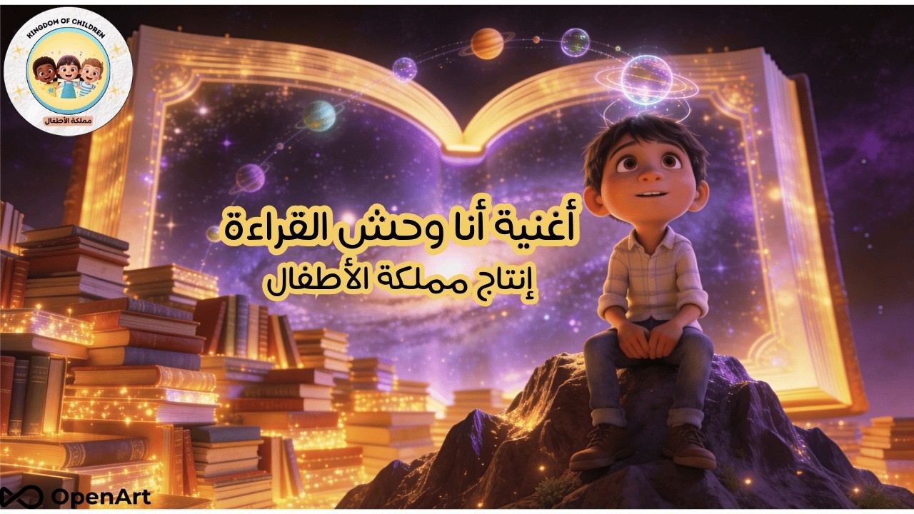 أغنية أطفال أنا وحش القراءة | الأغنية التي ستجعل طفلك يعشق الكتب📚🔥(أقوى أغنية محفزة للأطفال) #أطفال