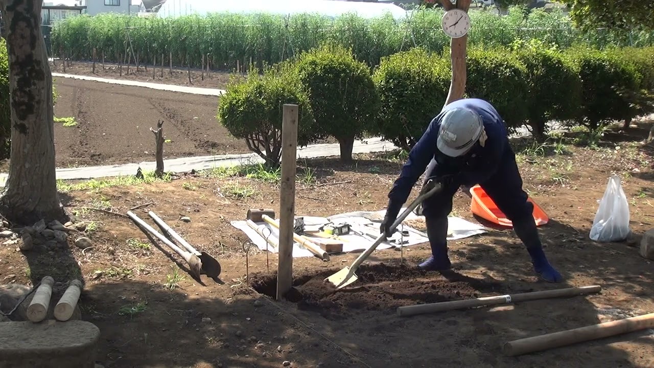 昭立造園　一級造園技能士　建仁寺垣　part1