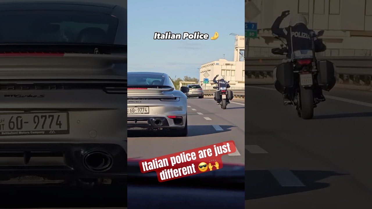 Only in Italy 🤌 Italian Police are just different! ✌️ 🚨