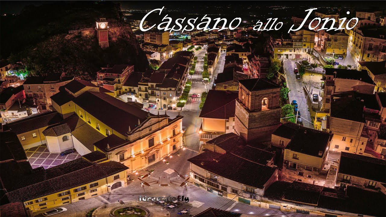 Cassano allo Jonio (CS) - Day & Night - Drone 4K