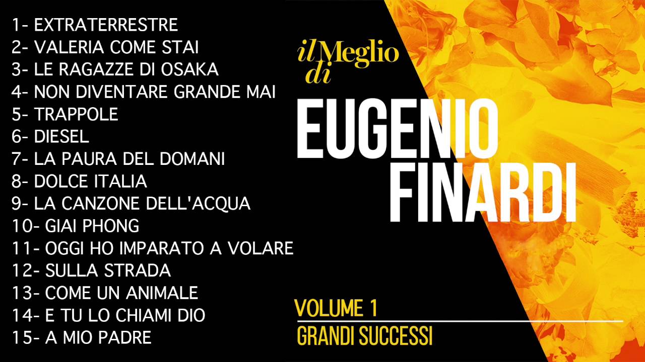 Eugenio Finardi - Il meglio di [VOLUME 1] - Il meglio della musica Italiana