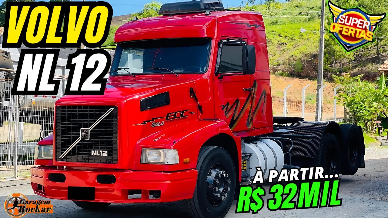 VOLVO NL 12 EDC QUALIFICADO a VENDA CARRETA e CAÇAMBA à PARTIR de 32 MIL #volvonl12edc #qualificado